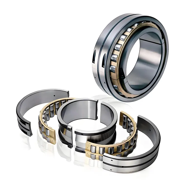 Split roller bearing